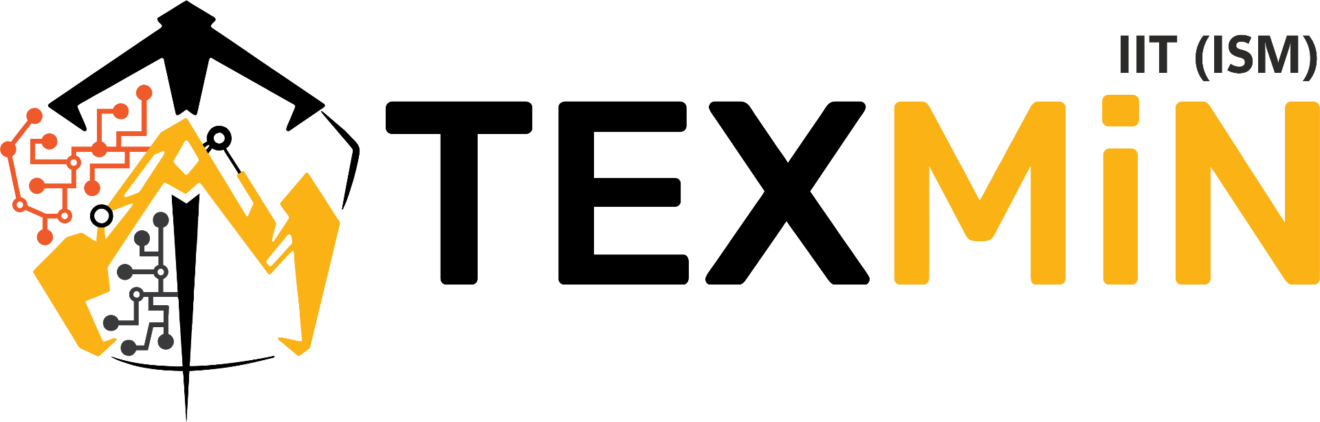 TEXMiN — IIT (ISM) logo